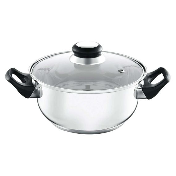CRATITA INOX CU CAPAC STICLA HITT WOW UNO 4.3L, HU58