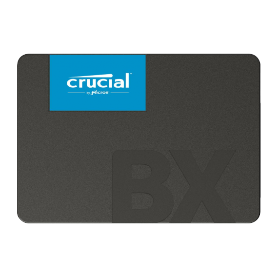 2.5" SSD 240GB  CRUCIAL BX500, SATAIII, READ: 540 MB/S, WRITE: 500 MB/S, NAND TLC 3D  CT240BX500SSD1