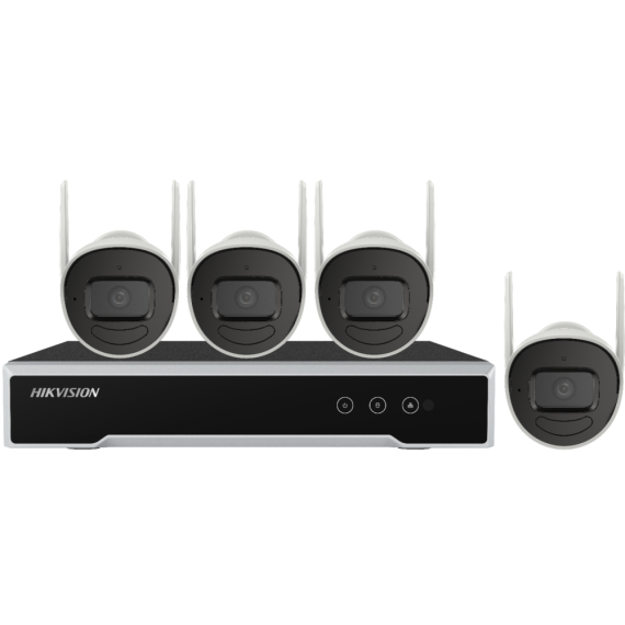 KIT NVR NK42W0H(D) + 4 WI-FI CAMERAS DS-2CV1021G1-IDW