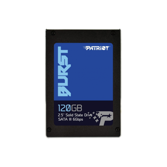 2.5" SSD 120GB  PATRIOT BURST, SATAIII, READ: 560 MB/S, WRITE: 540 MB/S  PBU120GS25SSDR