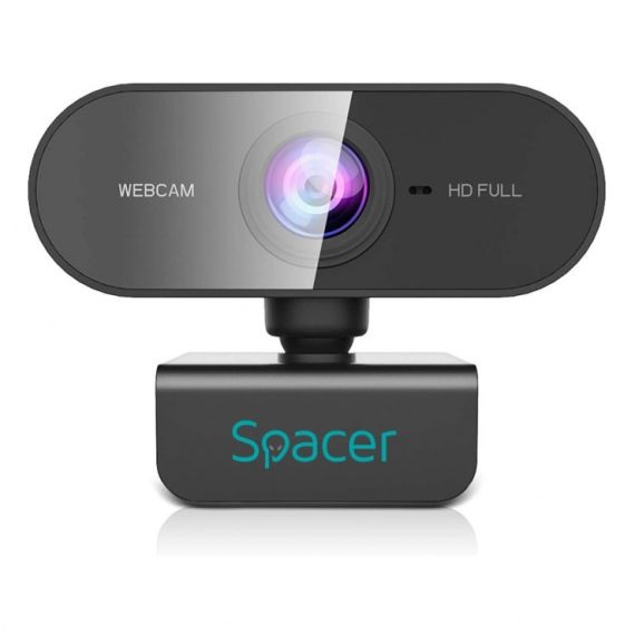 CAMERA WEB SPACER FULL HD, 2MP, AUTOFOCUS, MICROPHONE  SPW-CAM-01