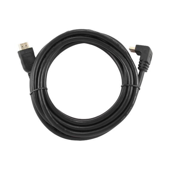 CABLE HDMI M TO HDMI90° M  1.8M  GEMBIRD  CC-HDMI490-6