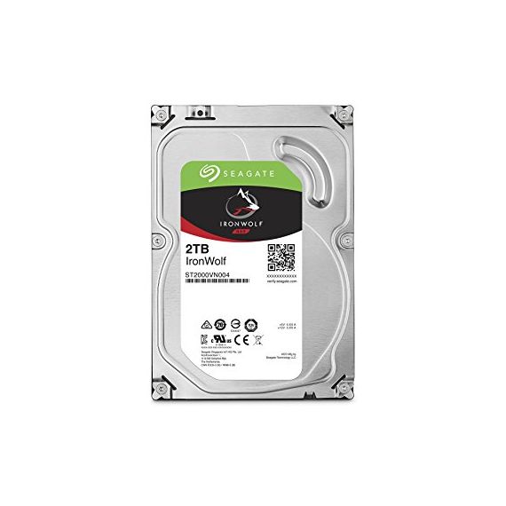 3.5" HDD 2.0TB  SEAGATE ST2000VN004  IRONWOLF(TM) NAS, 5900RPM, 64MB, SATAIII