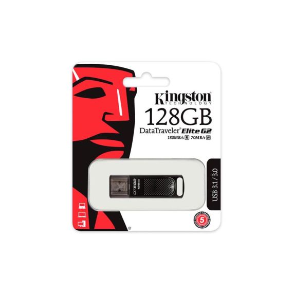 USB FLASH DRIVE KINGSTON DATATRAVELER ELITE G2 128GB