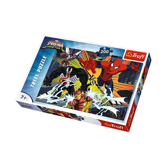 13205 TREFL PUZZLES-"200" - THE CLASH/DISNEY MARVEL SPIDERMAN