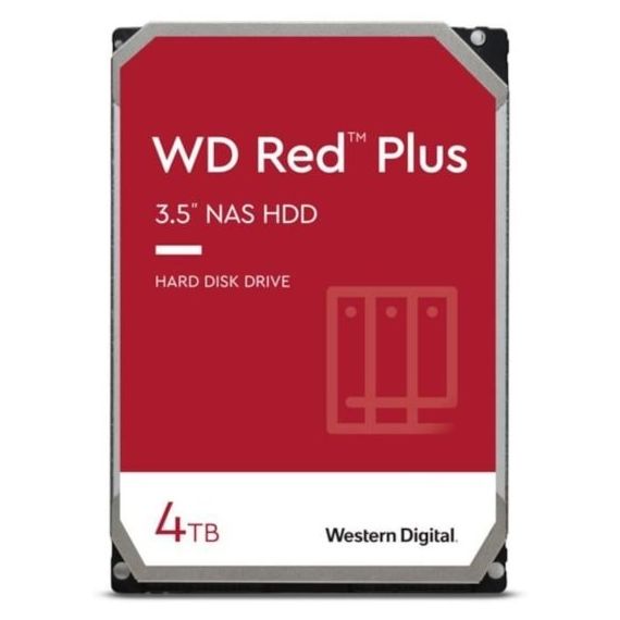 3.5'' HDD 4.0TB  WESTERN DIGITAL WD40EFZX CAVIAR(R) RED(TM) PLUS NAS, CMR DRIVE, 5400RPM, 128MB, SATAIII
