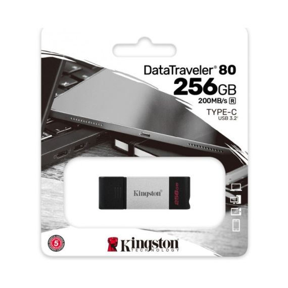 USB FLASH DRIVE KINGSTON DATATRAVELER 80 256GB