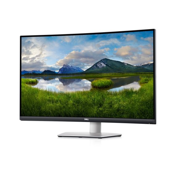31.5" MONITOR DELL S3221QS / CURVED  / 4MS / 4K / BLACK/SILVER