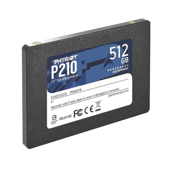 2,5" SSD PATRIOT P210 512GB