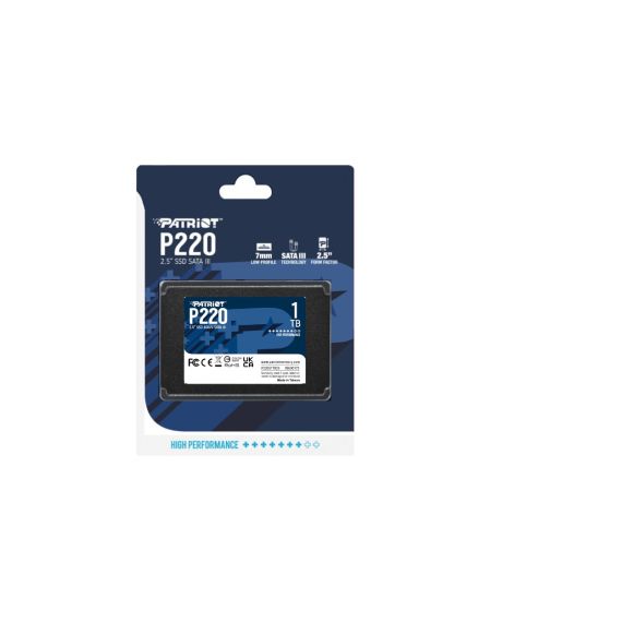 2,5" SSD PATRIOT P220 1.0TB