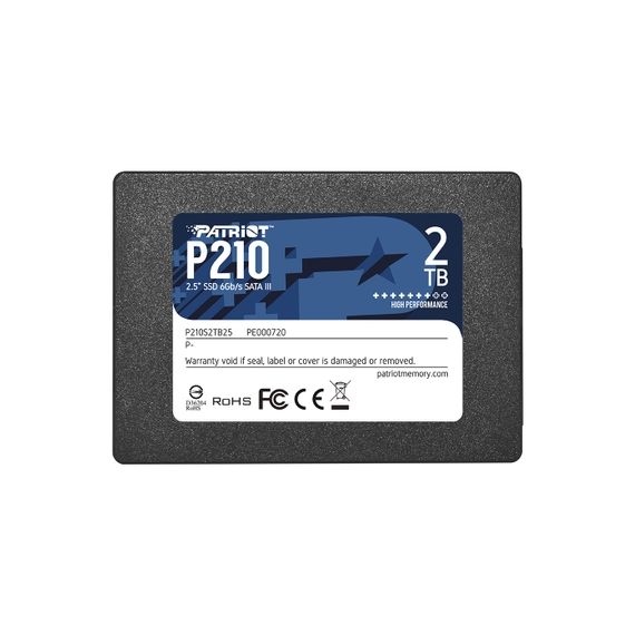 2,5" SSD PATRIOT P210 2.0TB