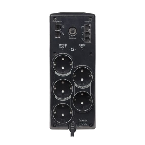 APC BACK-UPS PRO BR900G-RS, 900VA/540W, AVR, 5 X CEE 7/7 SCHUKO (3