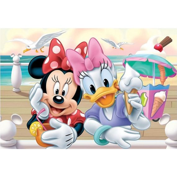 54130 TREFL PUZZLES - "54 MINI" - MINNIE & DAISI ON HOLIDAYS