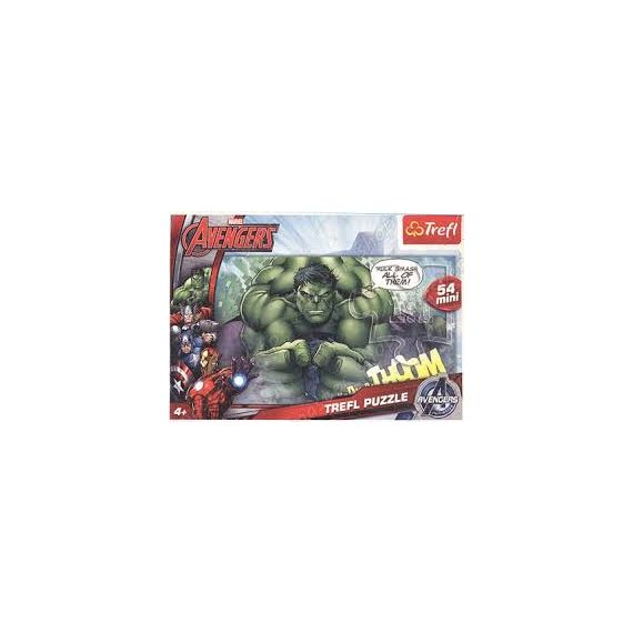 54140 TREFL PUZZLES - "54 MINI" - AVENGERS TEAM/DISNEY MARVEL