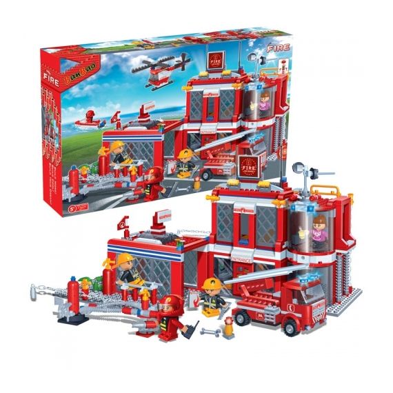 BANBAO 7101 NEW FIRE - 828 BLOCKS