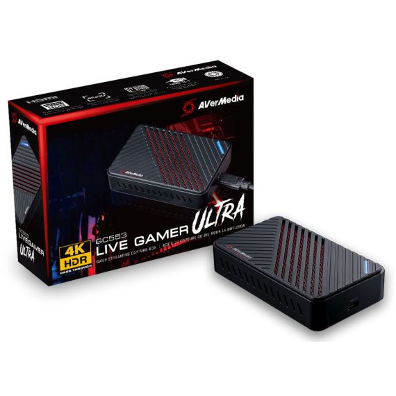 AVERMEDIA LIVE GAMER ULTRA - GC553: VIDEO/AUDIO INPUT: HDMI 2.0/OUTPUT