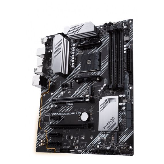 ASUS PRIME B550-PLUS, SOCKET AM4, AMD B550, DUAL 4XDDR4-4800, APU
