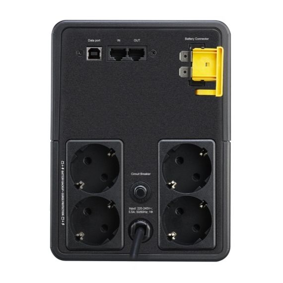 APC BACK-UPS BX1600MI-GR, 1600VA/900W, AVR, 4 X CEE 7/7 SCHUKO (ALL