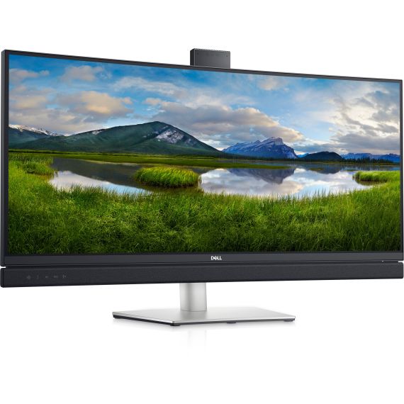 34.0" MONITOR PENTRU VIDEO CONFERENCING DELL C3422WE / 4K / 21:9 / BLACK