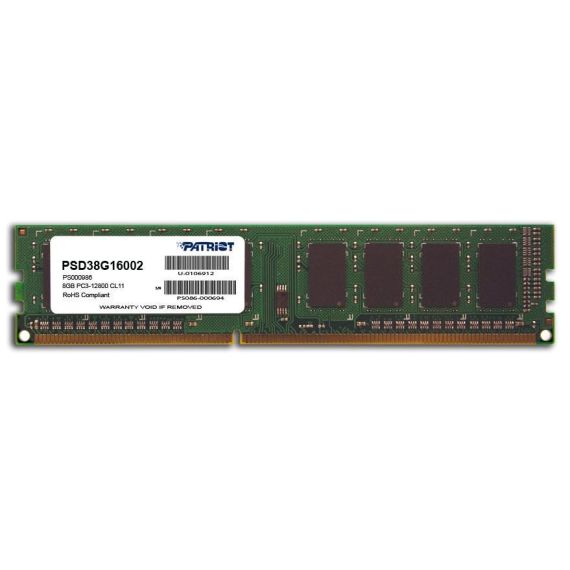 ОПЕРАТИВНАЯ ПАМЯТЬ PATRIOT SIGNATURE LINE  DDR3-1600  4GB