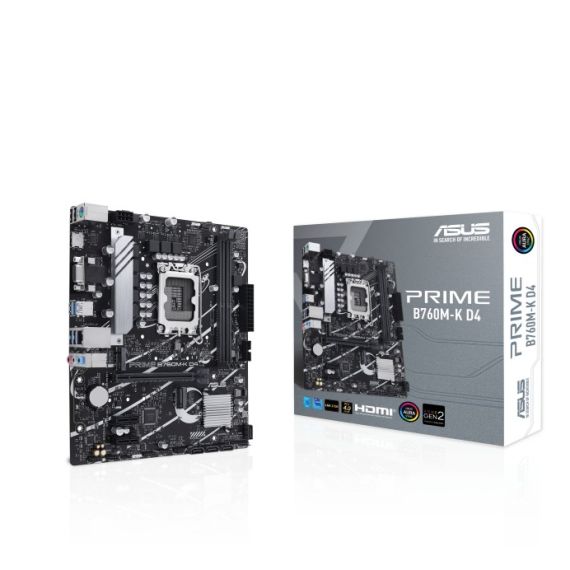 МАТЕРИНСКАЯ ПЛАТА ASUS PRIME B760M-K D4 / 1700