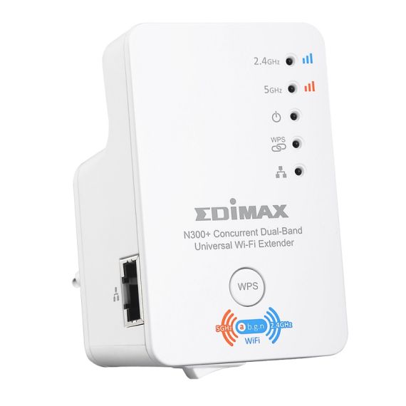 EDIMAX EW-7238RPD N300 WIRELESS DUAL-BAND RANGE EXTENDER, 300MBPS