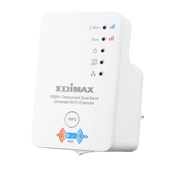 EDIMAX EW-7238RPD N300 WIRELESS DUAL-BAND RANGE EXTENDER, 300MBPS