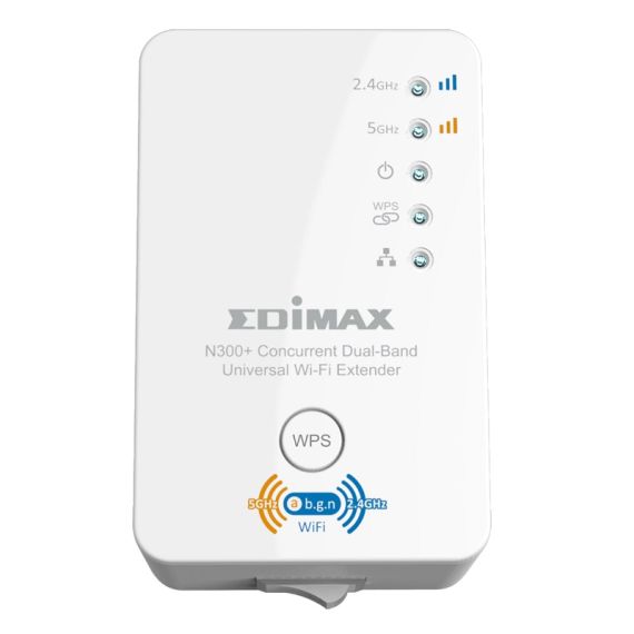 EDIMAX EW-7238RPD N300 WIRELESS DUAL-BAND RANGE EXTENDER, 300MBPS