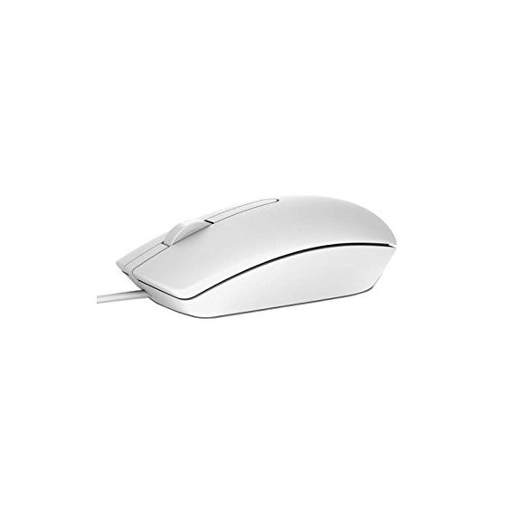 DELL OPTICAL MOUSE - WIRED - USB, 1000 DPI, 413G,  MS116 - WHITE (570-AAIP)