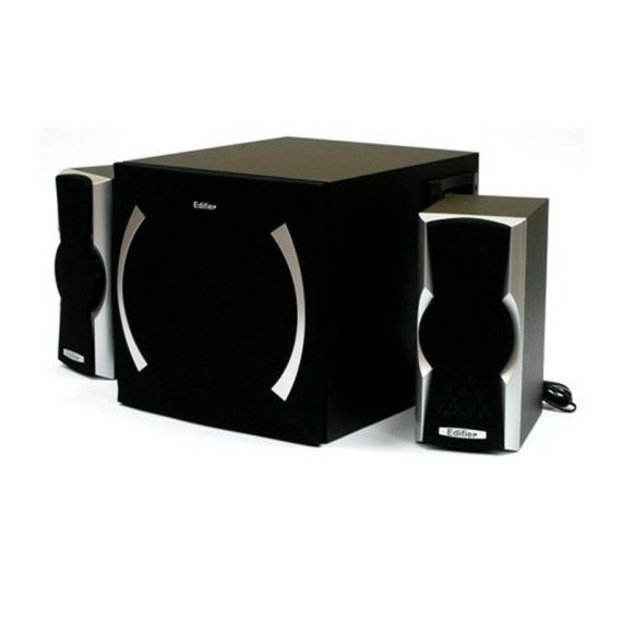 EDIFIER XM6PF BLACK, 2.1/ 48W (24W+ 2X12W) RMS, FM RADIO, USB & SD CARD