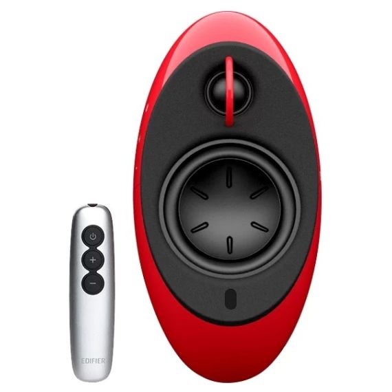 EDIFIER E25HD RED, 2.0/ 74W (2X37W) RMS, AUDIO IN: BLUETOOTH 4.0, AUXILIARY, OPTICAL, REMOTE CONTROL, SATL.(3"+3/4")