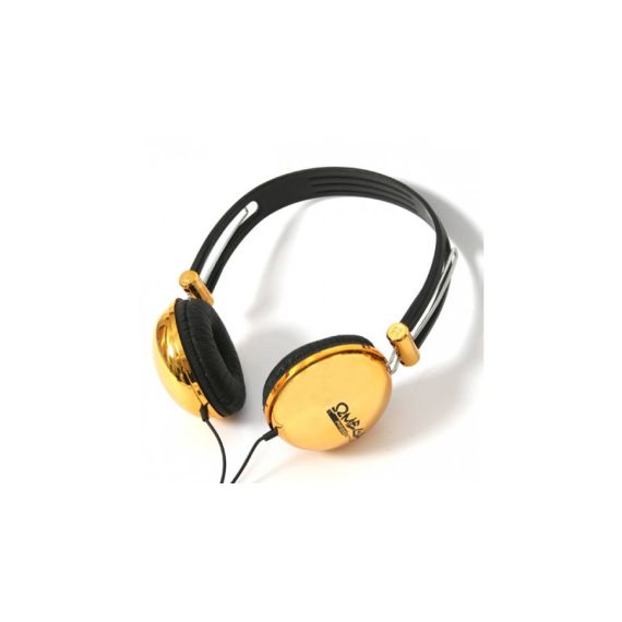 FREESTYLE FH0012BG HEADSET WITH MICRIPHONE, BLACJ&GOLD