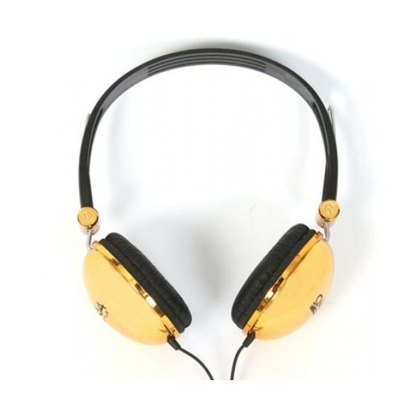 FREESTYLE FH0012BG HEADSET WITH MICRIPHONE, BLACJ&GOLD
