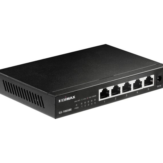 КОММУТАТОР EDIMAX GS-1005BE / 5 PORT / 2.5 GIGABIT / RJ45