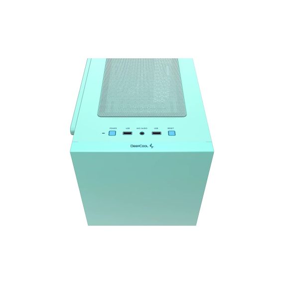 CARCASA DEEPCOOL MACUBE 110 GREEN / W/OPSU / SIDE-WINDOW / 1X 120MM FAN / ATX / GREEN