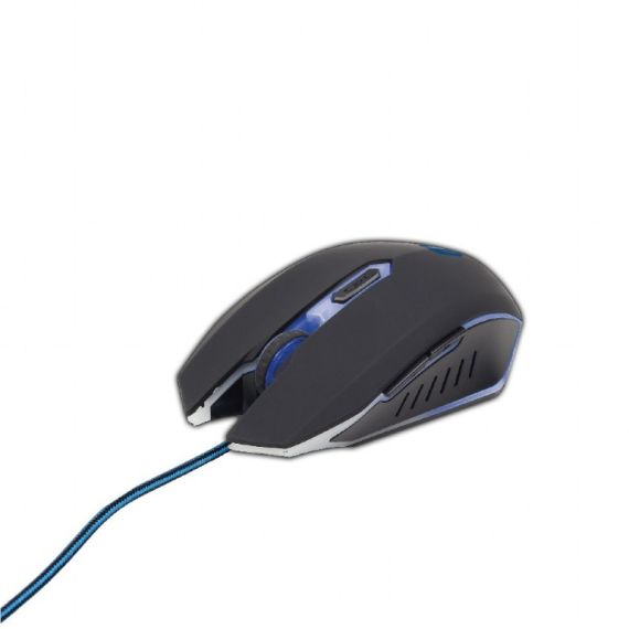 GEMBIRD MUSG-001-B, GAMING OPTICAL MOUSE, 2400DPI ADJUSTABLE,