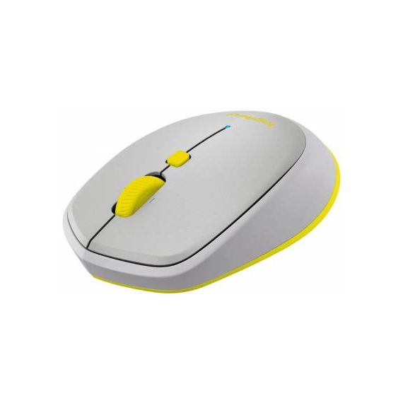 LOGITECH BLUETOOTH MOUSE M535 GREY, OPTICAL MOUSE FOR NOTEBOOKS, COMPATIBLE WITH WINDOWS/MAC OS/CHROME OS/ANDROID, GREY/YELLOW, RETAIL