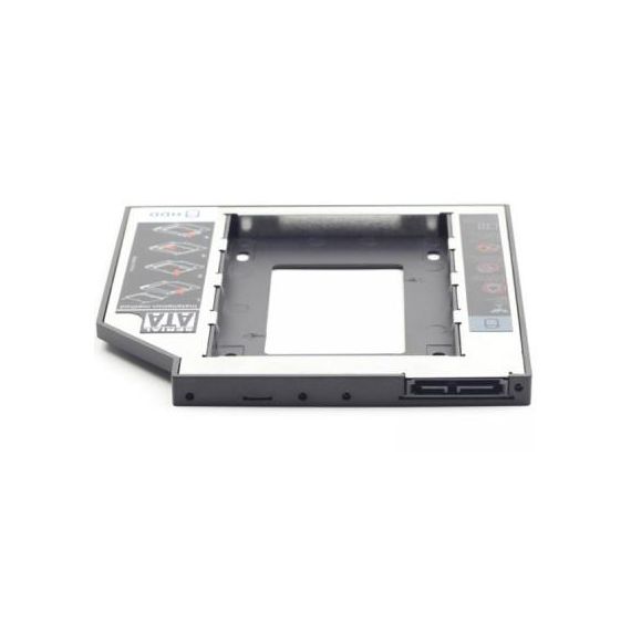 GEMBIRD MF-95-01, SLIM MOUNTING FRAME FOR 2.5'' DRIVE TO 5.25'' BAY,