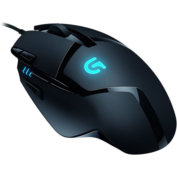 LOGITECH GAMING MOUSE G402 HYPERION FURY, HIGH-SPEED, 8 PROGRAMMABLE BUTTONS, 240-4000 DPI, FUSION ENGINE HYBRID SENSOR, 1MS REPORT RATE