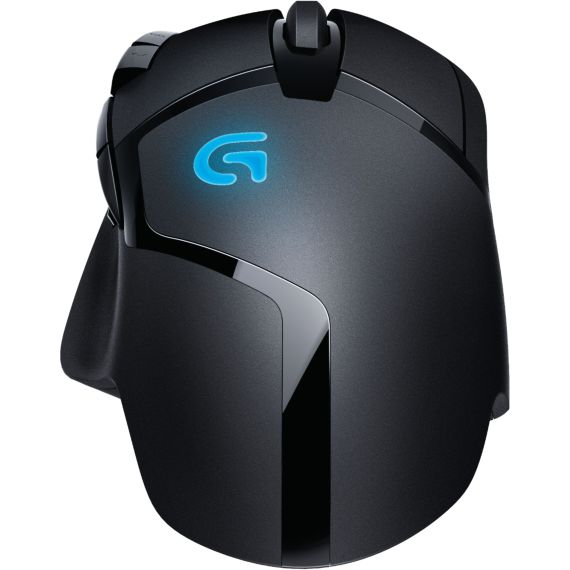 LOGITECH GAMING MOUSE G402 HYPERION FURY, HIGH-SPEED, 8 PROGRAMMABLE BUTTONS, 240-4000 DPI, FUSION ENGINE HYBRID SENSOR, 1MS REPORT RATE