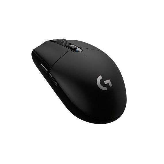 LOGITECH GAMING MOUSE G305 LIGHTSPEED WIRELESS, HIGH-SPEED, HERO GAMING SENSOR,  6 PROGRAMMABLE BUTTONS, 200-12000 DPI, 1MS REPORT RATE, BLACK