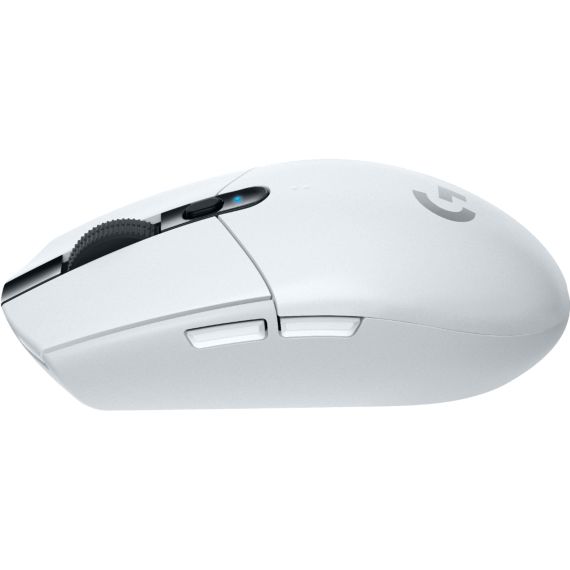 LOGITECH GAMING MOUSE G305 LIGHTSPEED WIRELESS, HIGH-SPEED, HERO GAMING SENSOR,  6 PROGRAMMABLE BUTTONS, 200-12000 DPI, 1MS REPORT RATE, WHITE