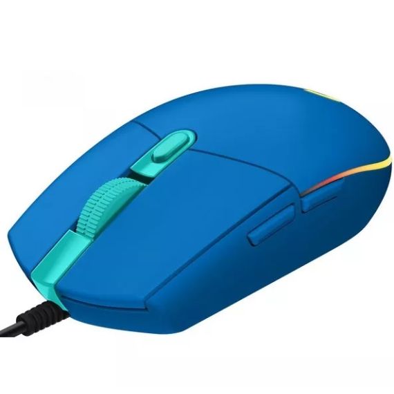 LOGITECH GAMING MOUSE G102 LIGHTSYNC - BLUE - USB - EER - G102 LIGHTSYNC