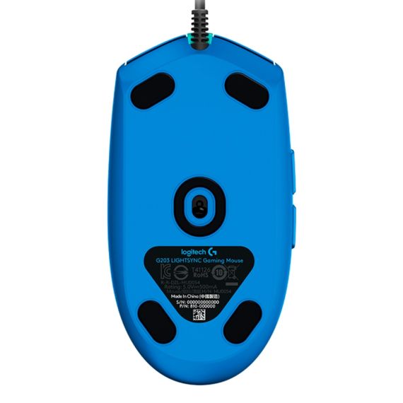 LOGITECH GAMING MOUSE G102 LIGHTSYNC - BLUE - USB - EER - G102 LIGHTSYNC
