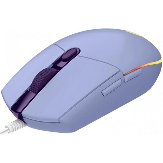 LOGITECH GAMING MOUSE G102 LIGHTSYNC - LILAC - USB - EER - G102 LIGHTSYNC