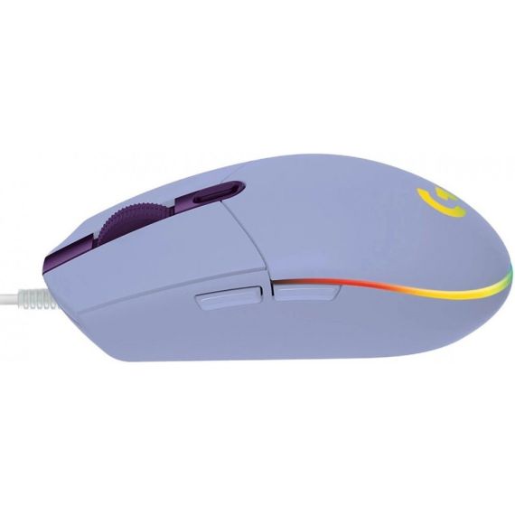 LOGITECH GAMING MOUSE G102 LIGHTSYNC - LILAC - USB - EER - G102 LIGHTSYNC