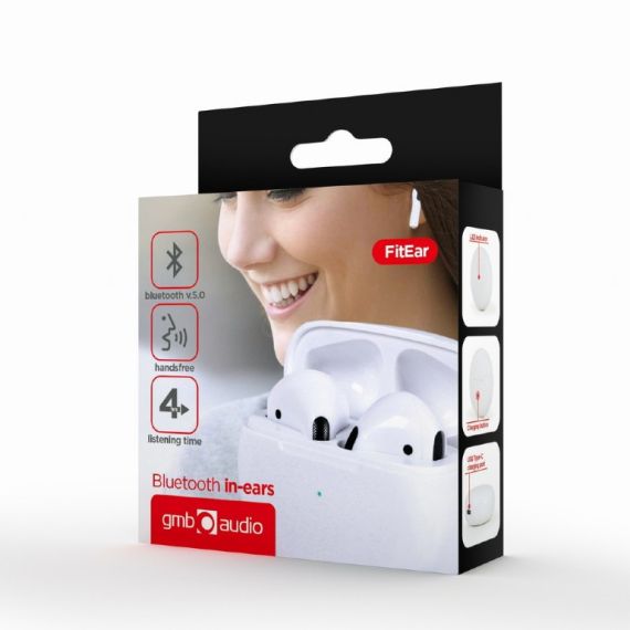 НАУШНИКИ GEMBIRD FITEAR-X200W, WHITE