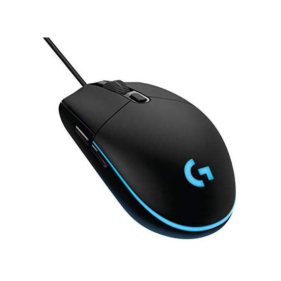 LOGITECH GAMING MOUSE G203  LIGHTSYNC RGB LIGHTING, 6 PROGRAMMABLE BUTTONS, 200- 8000 DPI,  ON BOARD MEMORY, BLACK