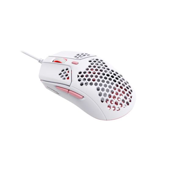 ИГРОВАЯ МЫШЬ HYPERX PULSEFIRE HASTE, WHITE/PINK [4P5E4AA]