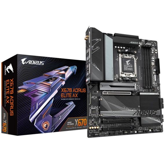 МАТЕРИНСКАЯ ПЛАТА GIGABYTE X670 AORUS ELITE AX